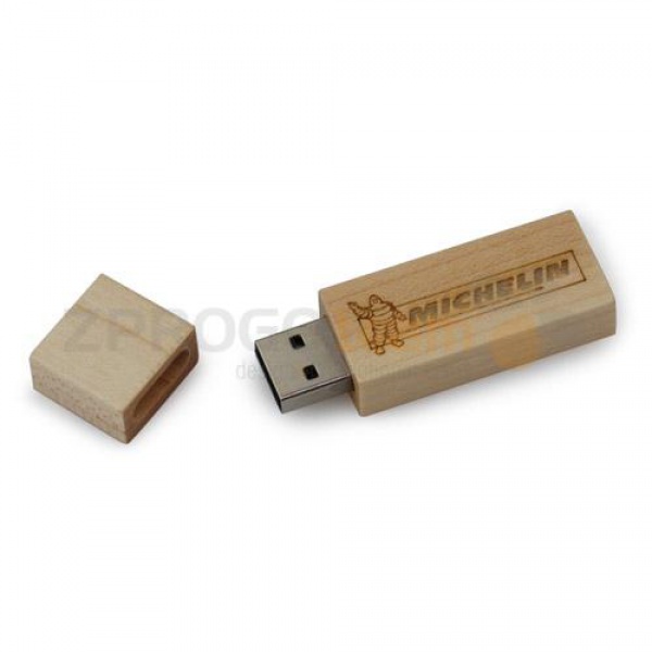 USB dřevěné 001MW