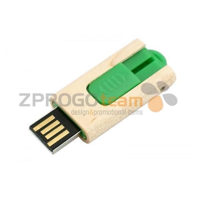USB dřevěné 027MW